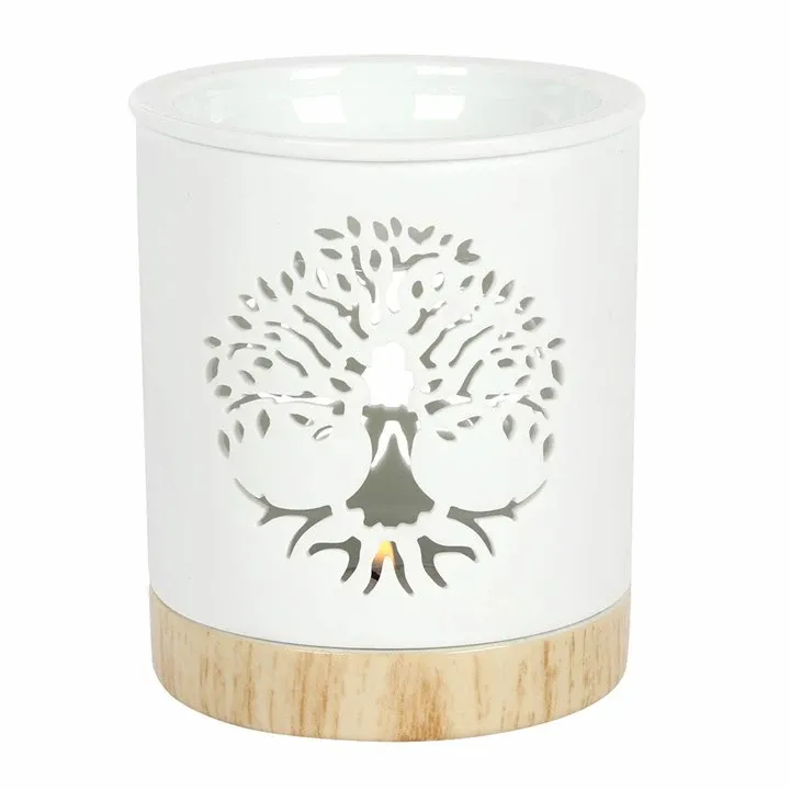 Brûle-parfum Arbre de vie - Accessoire élégant pour diffuser vos fondants
